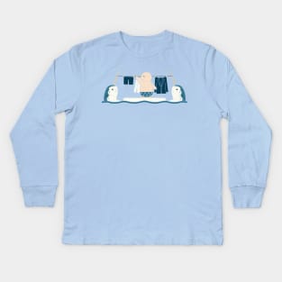 Laundry Day Kids Long Sleeve T-Shirt